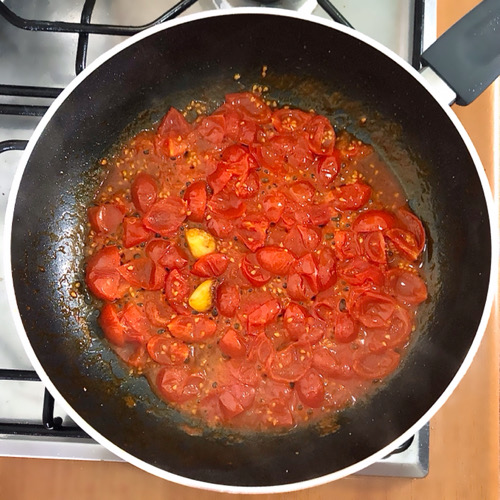 Pasta con pomodorini