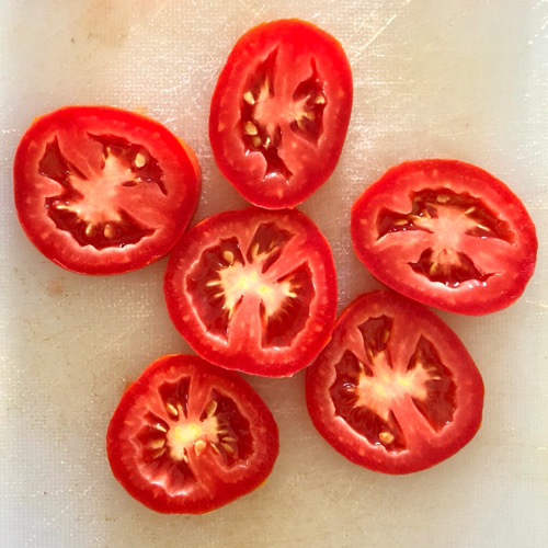 Sformato di patate<br/>con pomodori