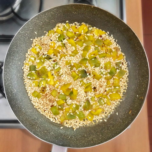 Risotto ai peperoni