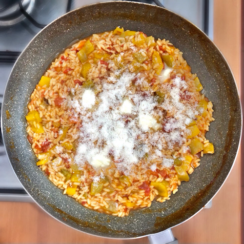 Risotto ai peperoni