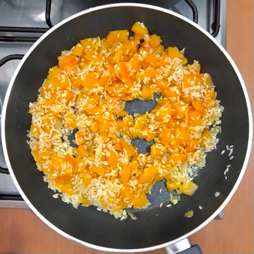 Risotto di zucca