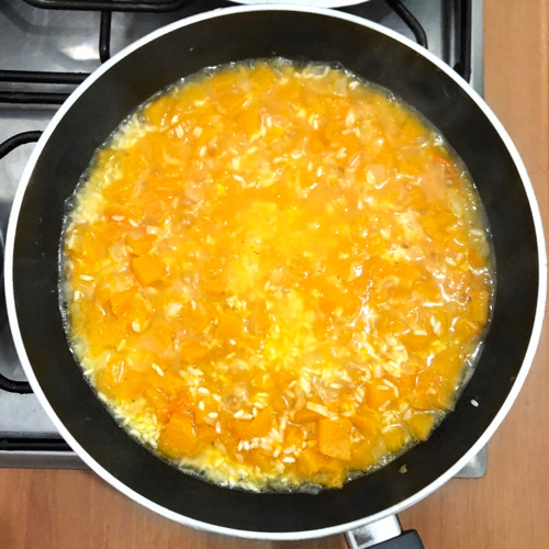 Risotto di zucca