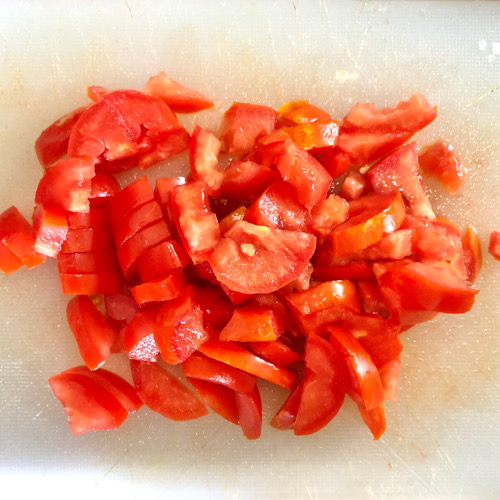 Gnocchi con salsa di gamberetti