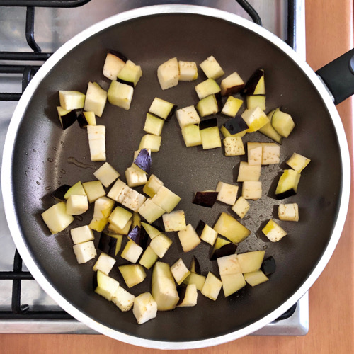 Riso con tofu e verdure