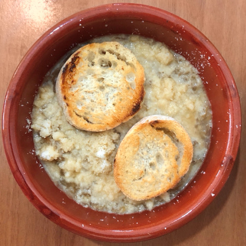 Zuppa di cipolle francese