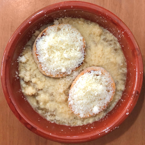 Zuppa di cipolle francese