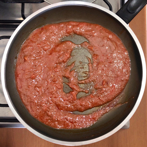 Pasta con patè di olive