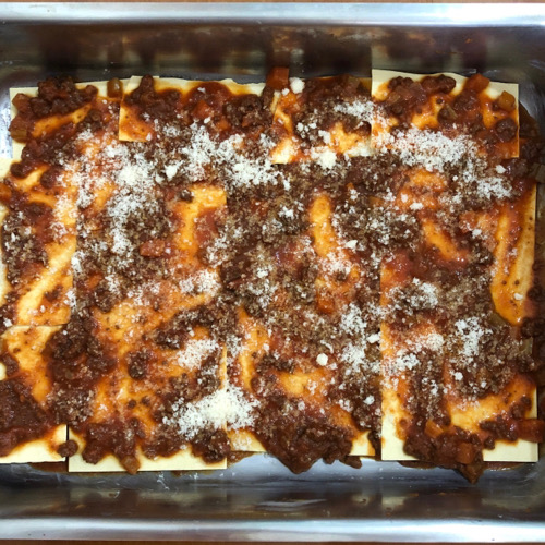 Lasagne al ragù di cavallo