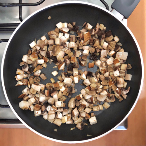 Risotto ai funghi champignon