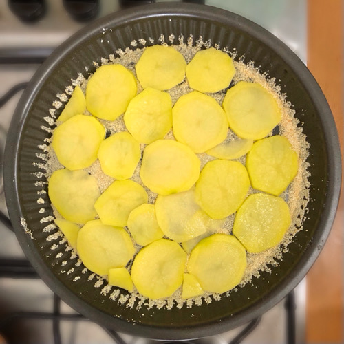 Sformato di patate e zucchine