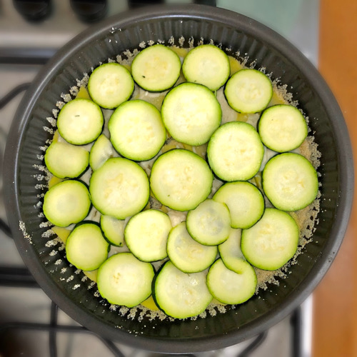 Sformato di patate e zucchine