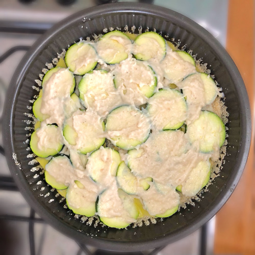 Sformato di patate e zucchine