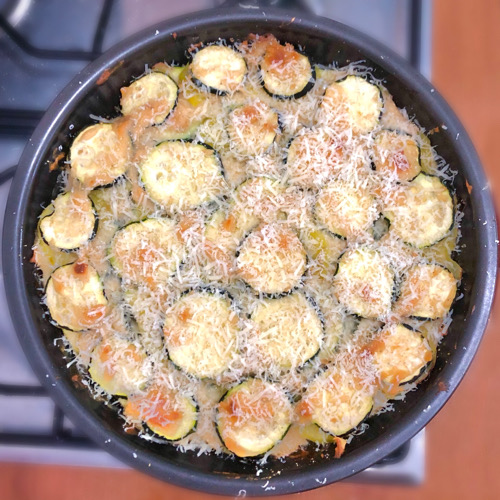 Sformato di patate e zucchine