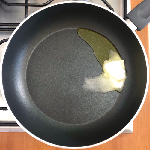 Risotto con zucchine<br/>e gorgonzola